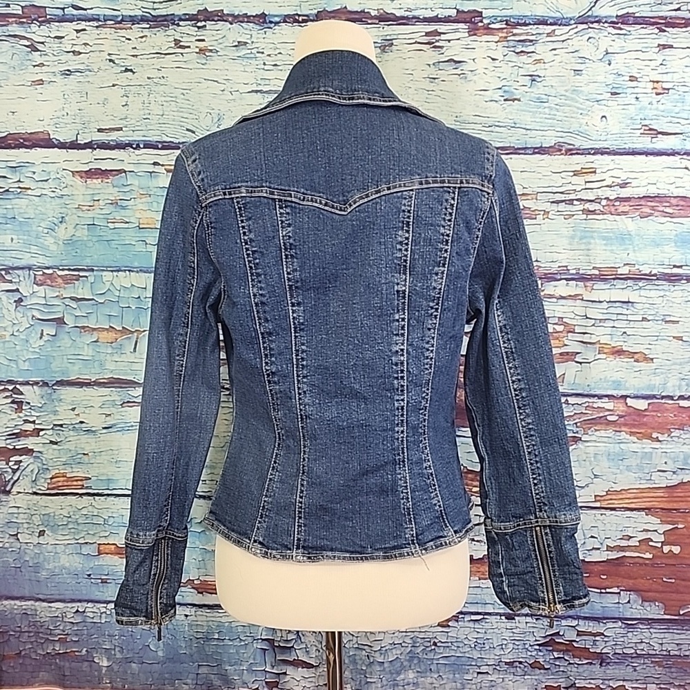 Denim Dress Barn Jacket size S - Picture 4 of 6